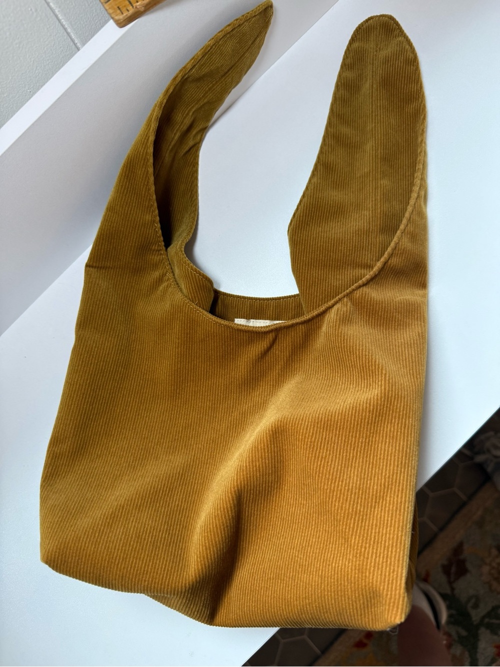 Merit Corduroy Brown Clutch Purse